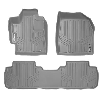 SMARTLINER Custom Fit Floor Liners For 2008-2013 Toyota Highlander (Non Hybrid) Smartliner USA