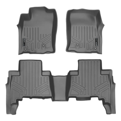 SMARTLINER Custom Fit Floor Liners For 2010-2012 Toyota 4Runner (7 Passenger with 3rd Row Seats) Smartliner USA