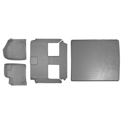 Smart Trim™ Custom Fit Floor Liners For 2008 2020 Caravan/Town & Country (Stow'n Go Only) Smartliner USA