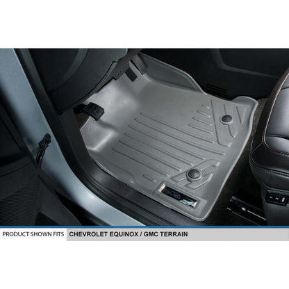 Smart Trim™ Custom Fit Floor Liners For 2010-2011 Equinox / Terrain (Dual Front Floor Hooks) Smartliner USA