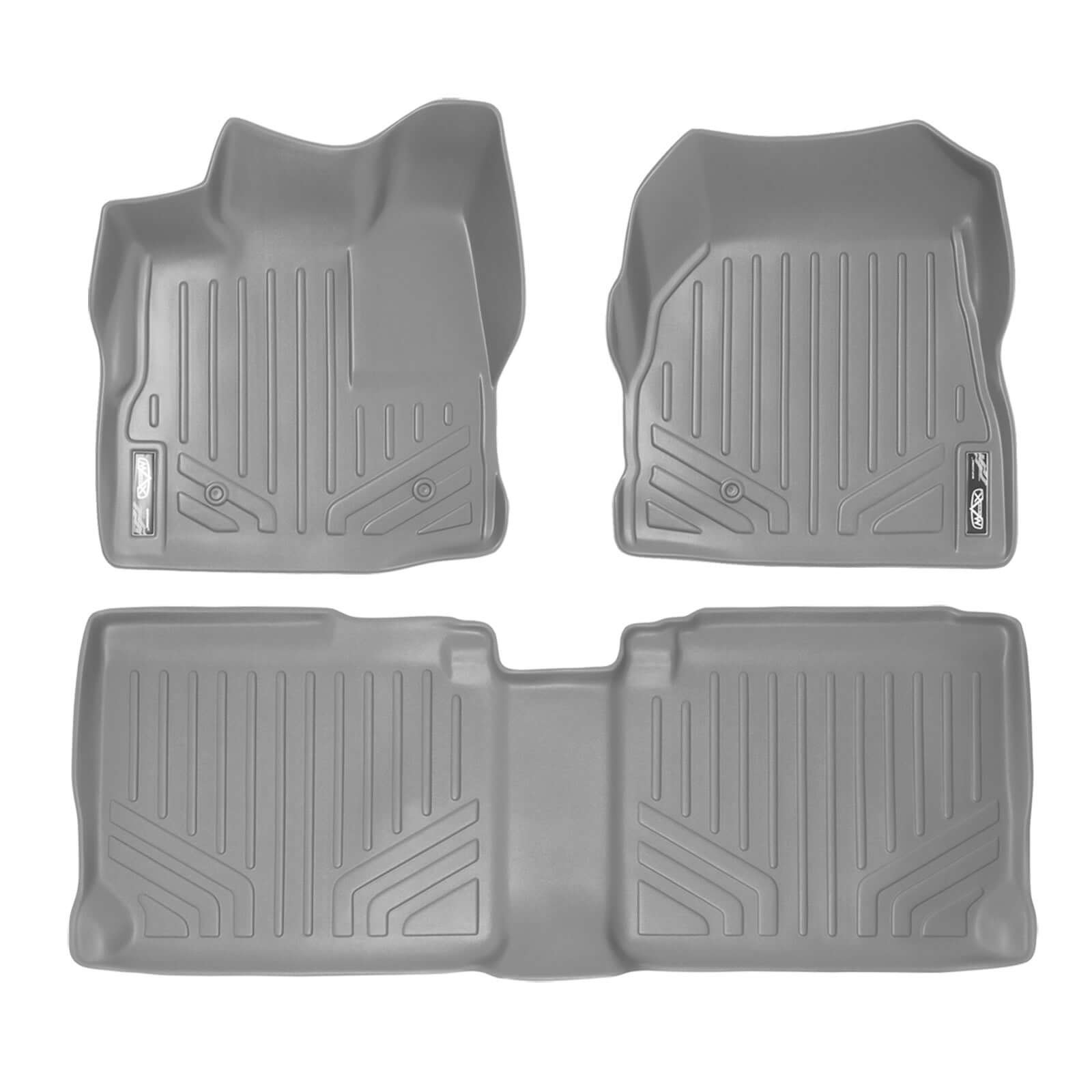 Smart Trim™ Custom Fit Floor Liners For 2010-2011 Equinox / Terrain (Dual Front Floor Hooks) Smartliner USA