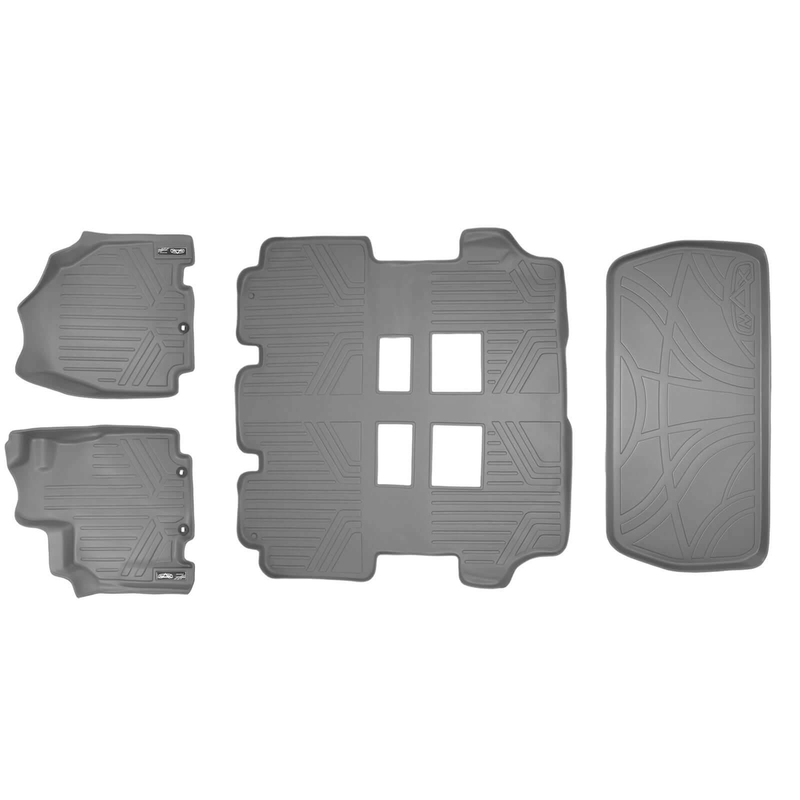 SMARTLINER Custom Fit Floor Liners For 2011-2017 Honda Odyssey Smartliner USA