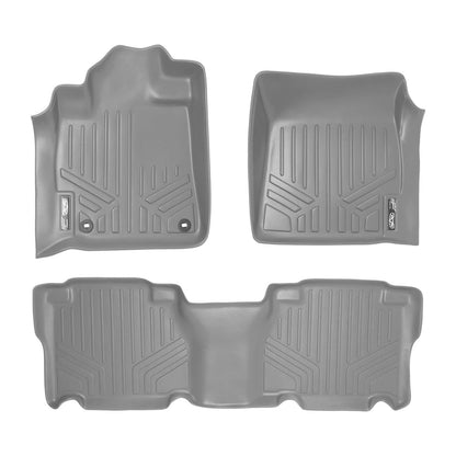 SMARTLINER Custom Fit Floor Liners For 2012-2013 Toyota Tundra CrewMax Cab Smartliner USA