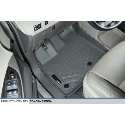SMARTLINER Custom Fit Floor Liners For 2013-2020 Toyota Sienna (8 Passenger Model) Smartliner USA