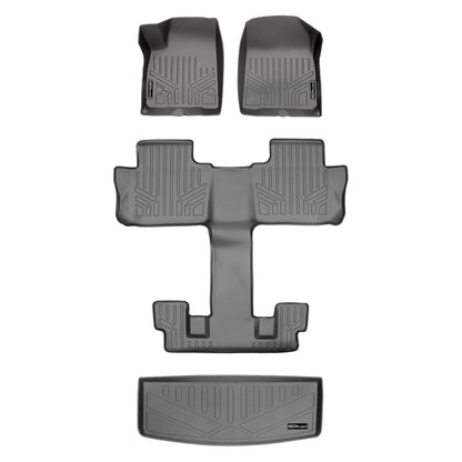 SMARTLINER Custom Fit Floor Liners for 2017-2023 GMC Acadia (6Passenger) Smartliner USA