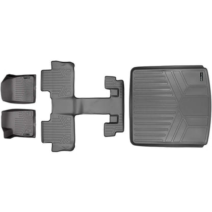 SMARTLINER Custom Fit Floor Liners For 2017-2023 GMC Acadia with 2nd Row Bucket Seats Smartliner USA