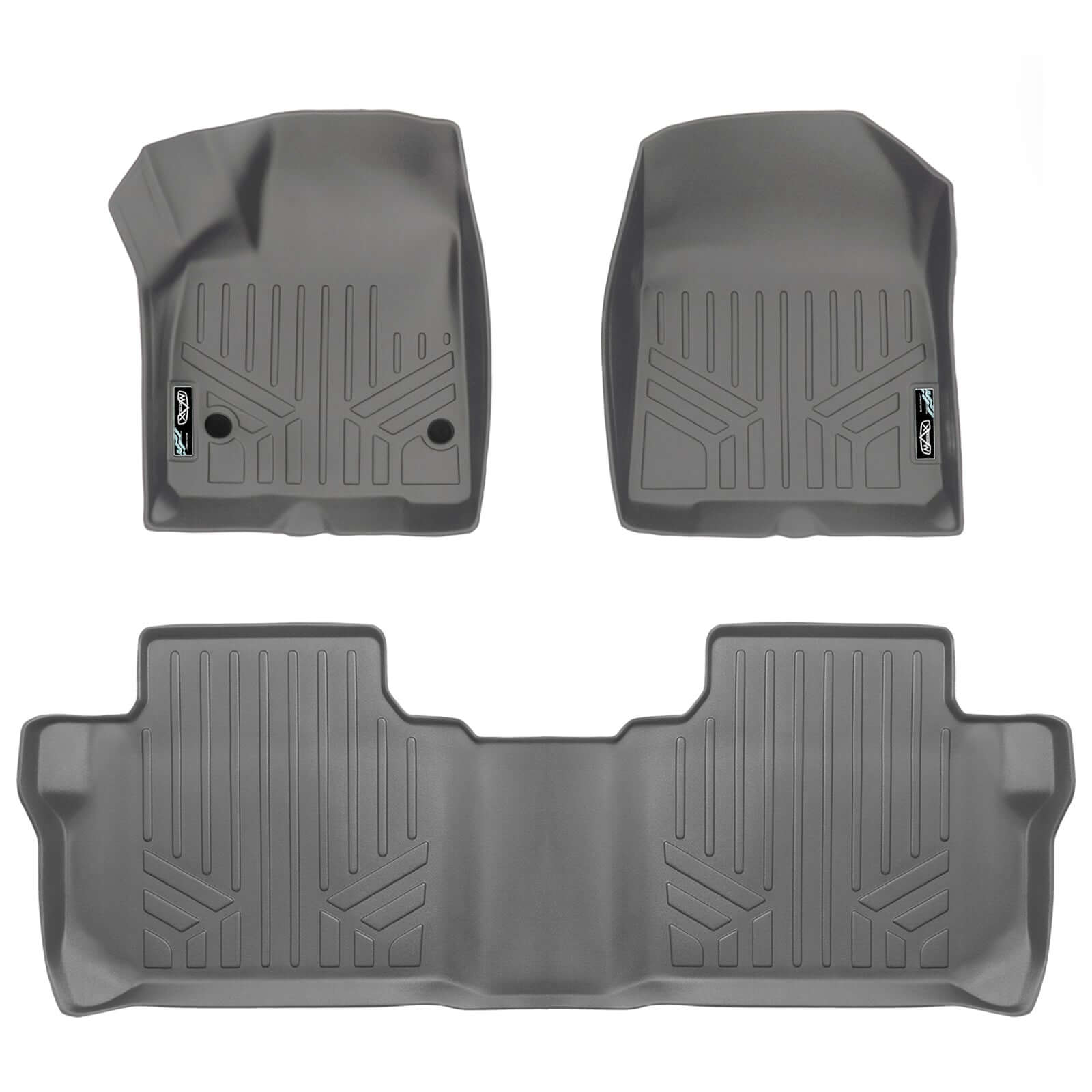 SMARTLINER Custom Fit Floor Liners For 2017-2023 GMC Acadia (7 Passenger) Smartliner USA