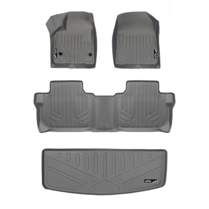 SMARTLINER Custom Fit Floor Liners For 2017-2023 GMC Acadia (7 Passenger) Smartliner USA