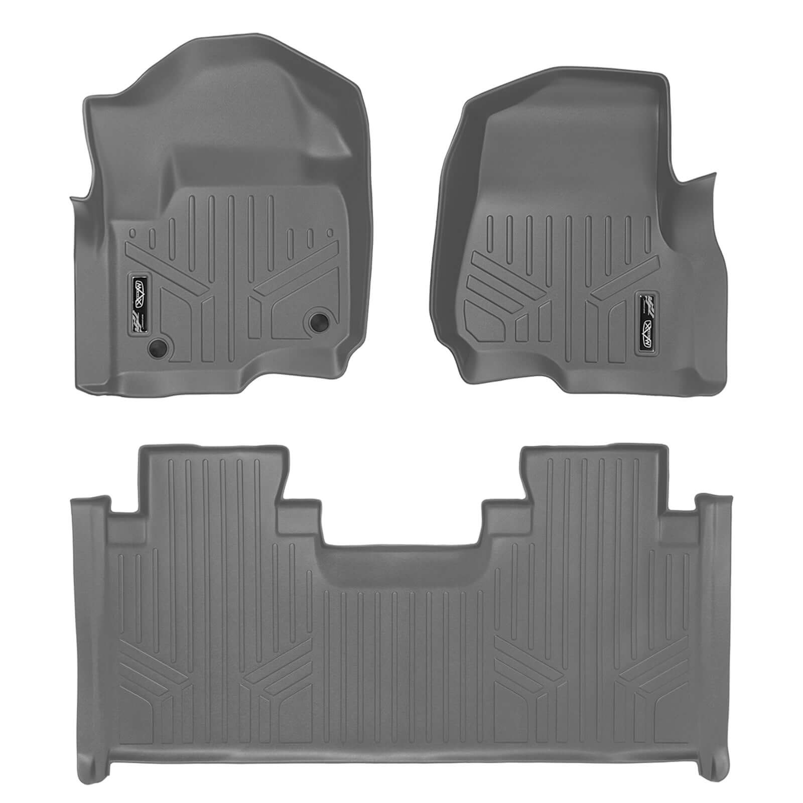 SMARTLINER Custom Fit Floor Liners For 2017-2025 Ford F-250/F-350 SuperCab with 1st Row Bench Seat Smartliner USA