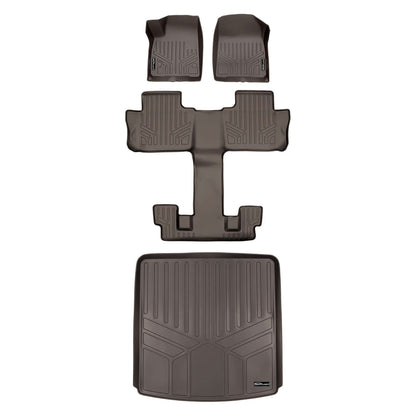 SMARTLINER Custom Fit Floor Liners for 2017-2023 GMC Acadia (6Passenger) Smartliner USA