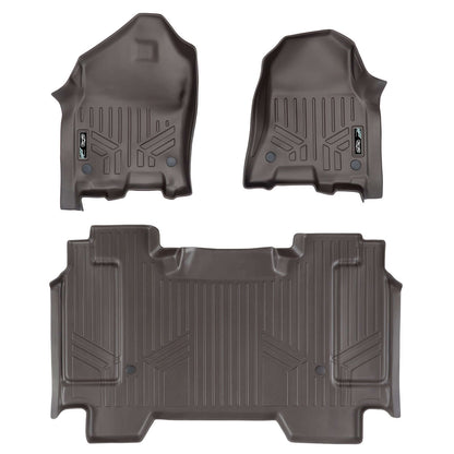 SmartCoverage™ Custom Fit Floor Liners For 2019-2024 Ram 1500 Crew Cab without Rear Underseat Storage Box Smartliner USA