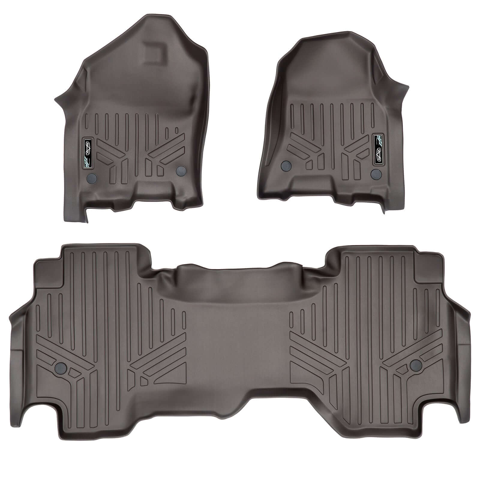 SMARTLINER Custom Fit Floor Liners For 2019-2024 Ram 1500 Quad Cab without Rear Underseat Storage Box Smartliner USA