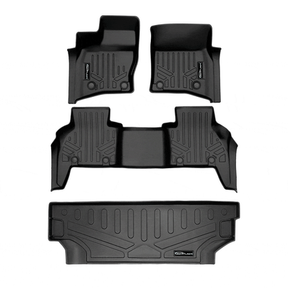 SMARTLINER Custom Fit Floor Liners For 2023-2025 Land Rover Defender 130 8 Passenger Smartliner USA
