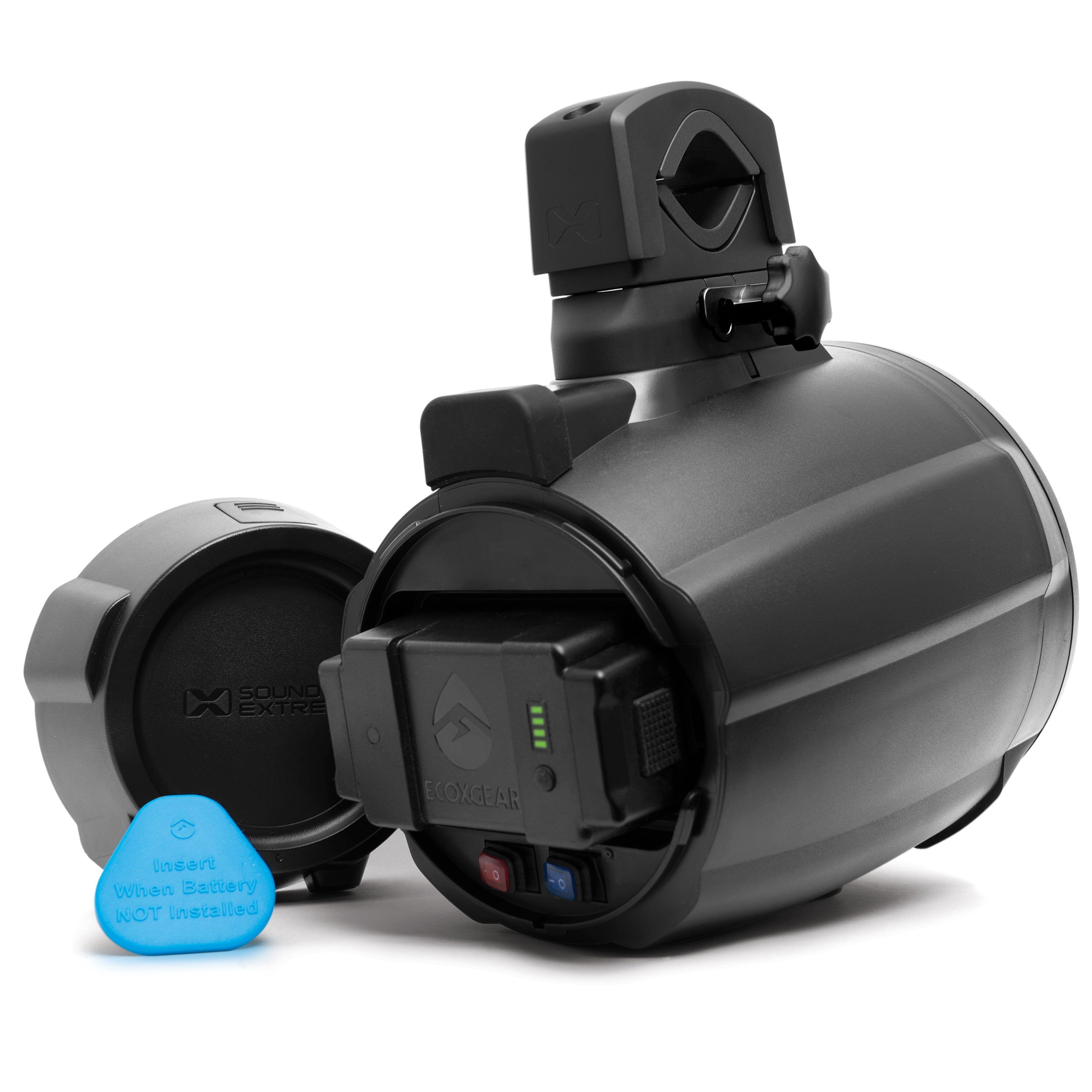 ExtremeTower Speakers TB8 -1 Battery Powered Bluetooth Amplified  + 1 Passive Tower Speaker SoundExtreme