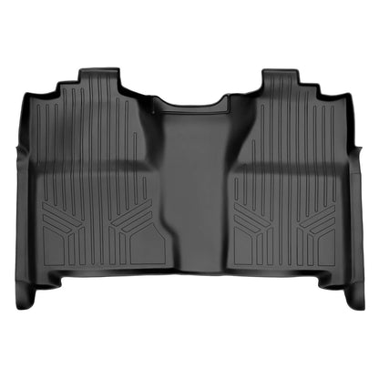 Smart Trim™ Custom Fit Floor Liners For 2007-2013 Silverado/Sierra 1500 Crew Cab - 2007-2014 2500/3500 HD Crew Cab Smartliner USA