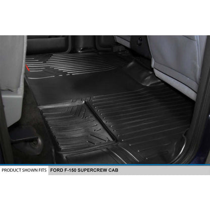 SMARTLINER Custom Fit Floor Liners For 2011-2014 Ford F-150 SuperCrew Cab Smartliner USA