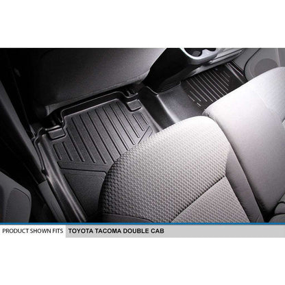 SmartCoverage™ Custom Fit Floor Liners For 2005-2011 Toyota Tacoma Double Cab (No Manuals) Smartliner USA