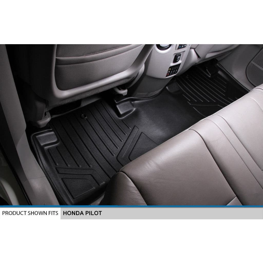 SMARTLINER Custom Fit Floor Liners For 2009-2015 Honda Pilot Smartliner USA
