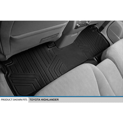 SMARTLINER Custom Fit Floor Liners For 2008-2013 Toyota Highlander (Hybrid Only) Smartliner USA