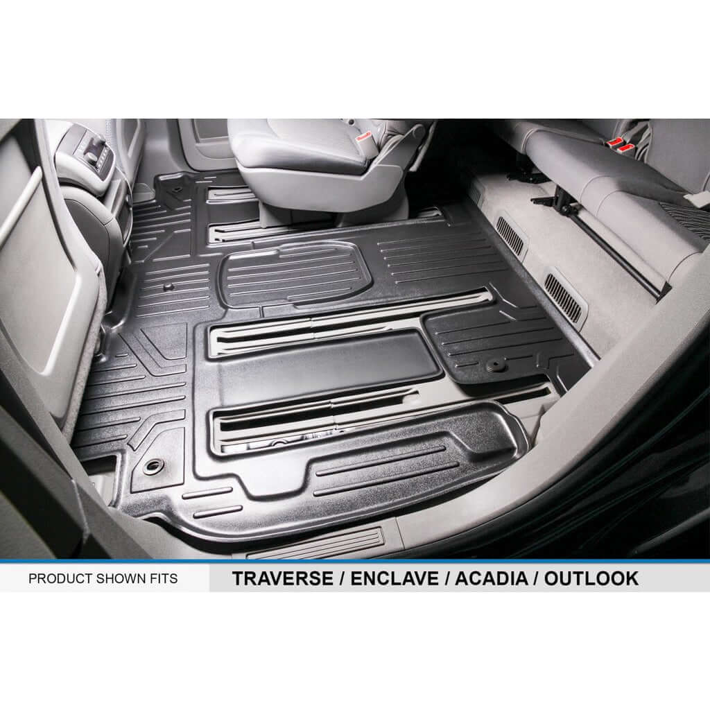 SMARTLINER Custom Fit Floor Liners For GMC Acadia 2007-2016 Smartliner USA