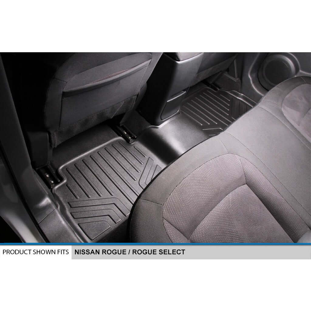 SMARTLINER Custom Fit Floor Liners For 2008-2013 Nissan Rogue / 2014-2015 Rogue Select Smartliner USA