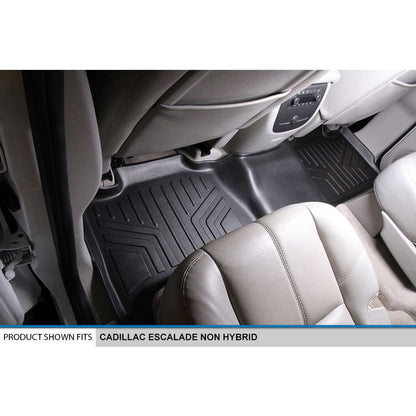 SMARTLINER Custom Fit Floor Liners For 2007-2014 Cadillac Escalade (No Hybrid Models) Smartliner USA