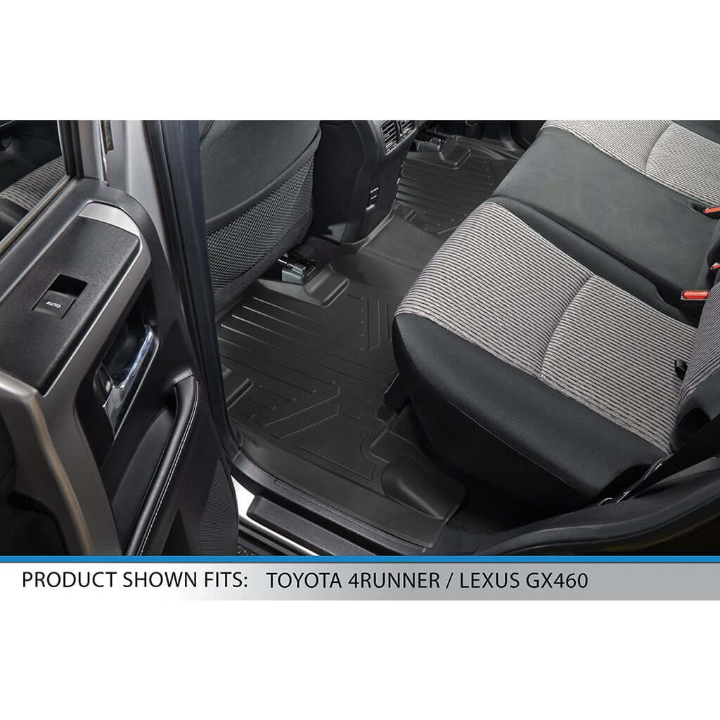 SMARTLINER Custom Fit Floor Liners For 2010-2012 Toyota 4Runner (5 Passenger with Sliding Rear Tray) Smartliner USA