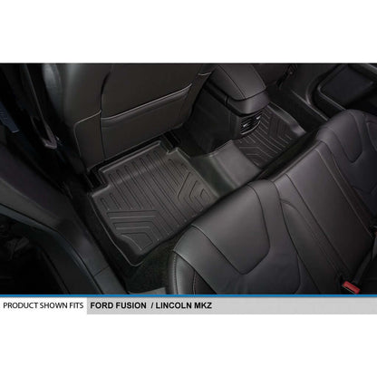 SMARTLINER Custom Fit Floor Liners For 2013-2016 Ford Fusion (No Hybrid Models) Smartliner USA