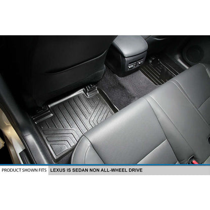 SMARTLINER Custom Fit Floor Liners For 2014-2024 Lexus IS (Sedan Rear Wheel Drive Only) Smartliner USA