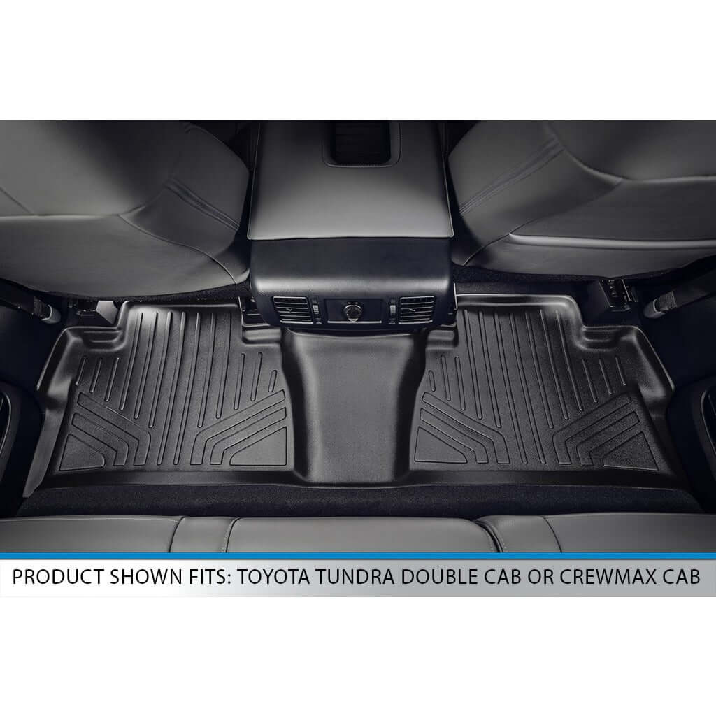 SMARTLINER Custom Fit Floor Liners For 2007 - 2021 Toyota Tundra Double Cab or CrewMax Cab Smartliner USA