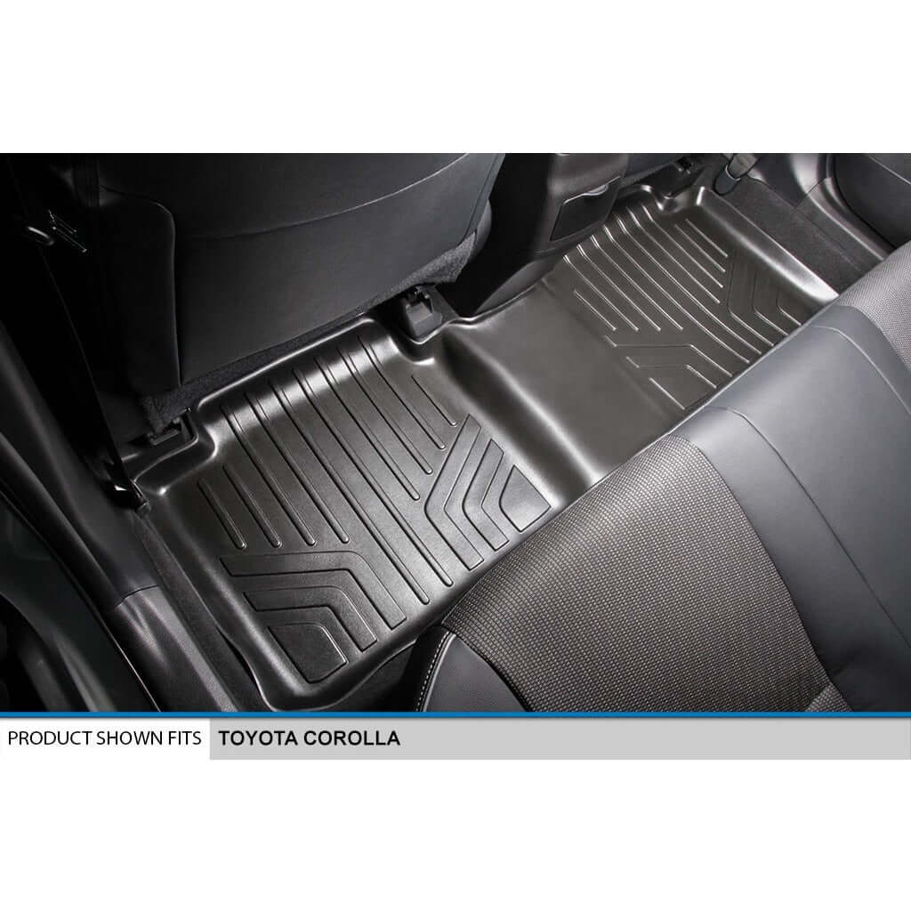 SMARTLINER Custom Fit Floor Liners For 2014-2021 Toyota Corolla Automatic Transmission (No iM Hatchback Models) Smartliner USA