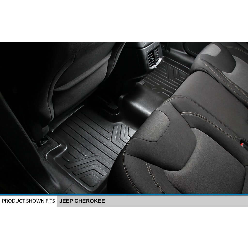 SMARTLINER Custom Fit Floor Liners For 2014-2023 Jeep Cherokee Smartliner USA