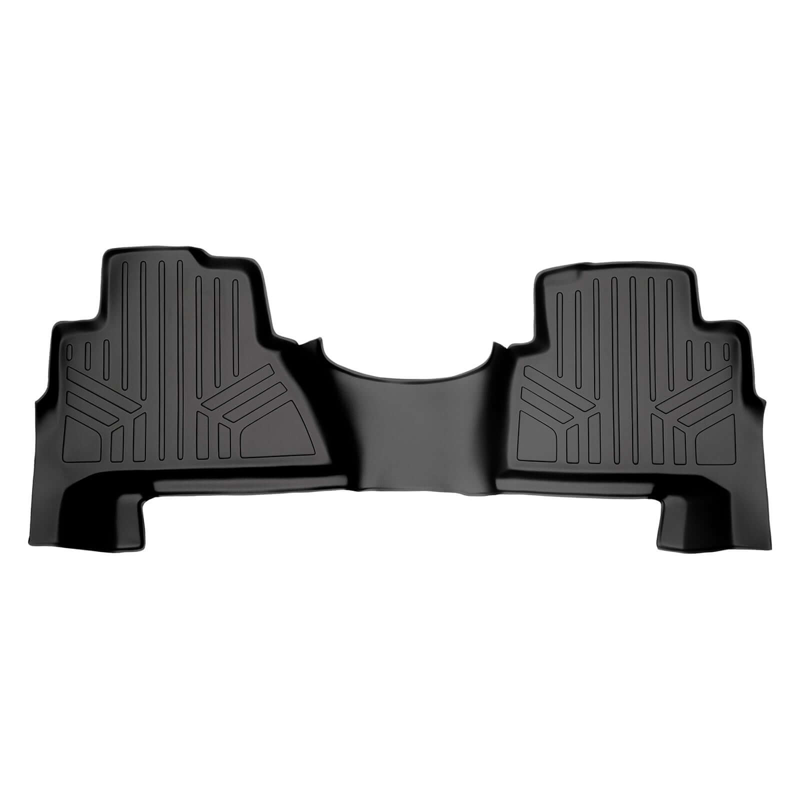 Smart Trim™ Custom Fit Floor Liners For 2015-2020 Cadillac Escalade with Second Row Bucket Seats Smartliner USA