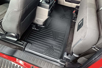 SMARTLINER Custom Fit Floor Liners For 2017-2025 SuperCab with Vinyl Flooring & Bucket Seats Smartliner USA