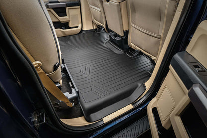 SmartCoverage™ Custom Fit Floor Liners For 2015-2025 Ford F-150 SuperCrew Cab with 1st Row Bench Seat No 2nd Row Underseat Storage Smartliner USA