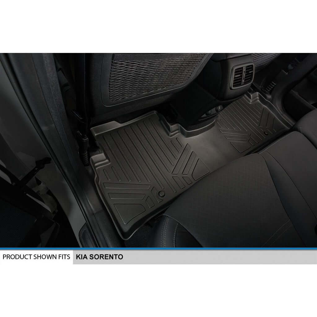SMARTLINER Custom Fit Floor Liners For 2016-2020 Kia Sorento (7 Passenger Model Only) Smartliner USA