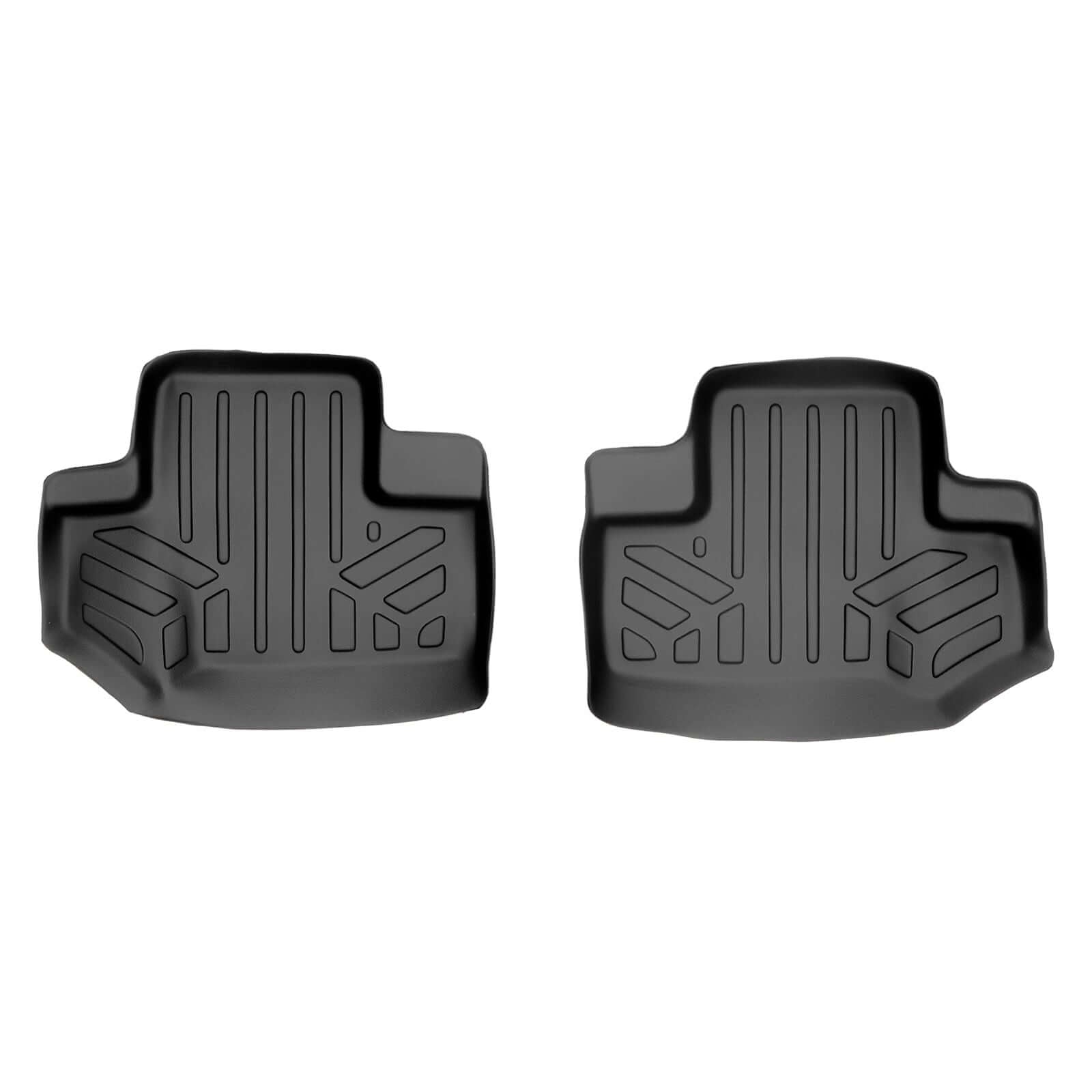 SMARTLINER Custom Fit Floor Liners For 2014-2018 Jeep Wrangler 2 Door Model Only (JK Old Body Style Only) Smartliner USA