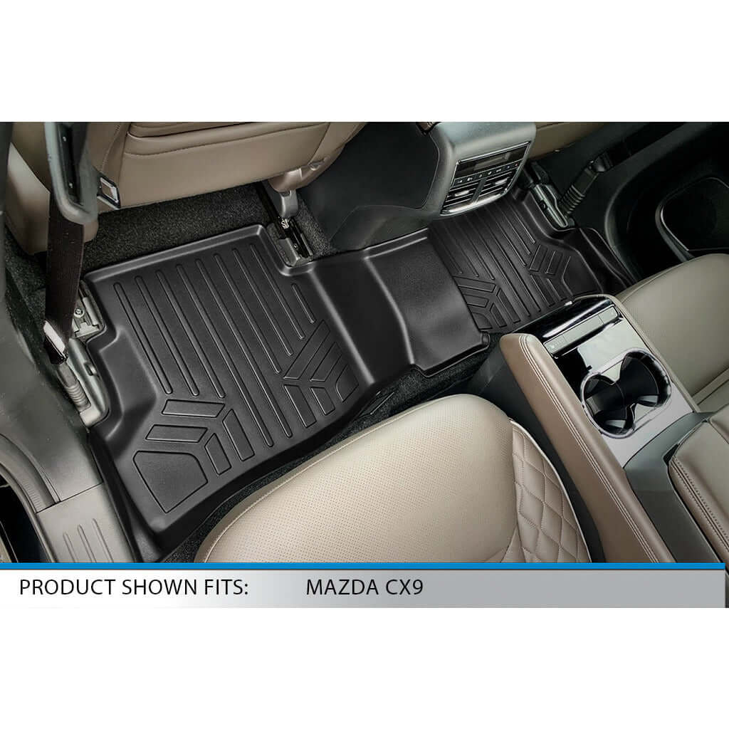 SMARTLINER Custom Fit Floor Liners For 2016-2023 Mazda CX-9 Smartliner USA