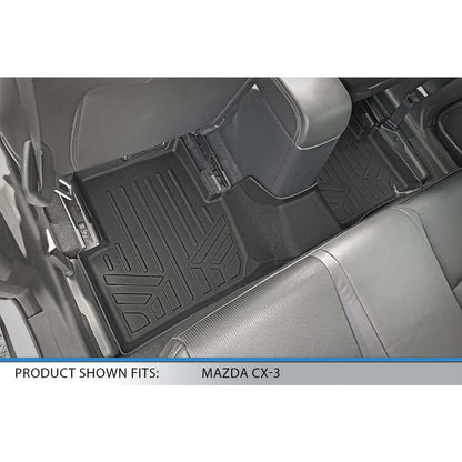 SMARTLINER Custom Fit Floor Liners For 2016-2021 Mazda CX-3 Without Cargo Tray Smartliner USA