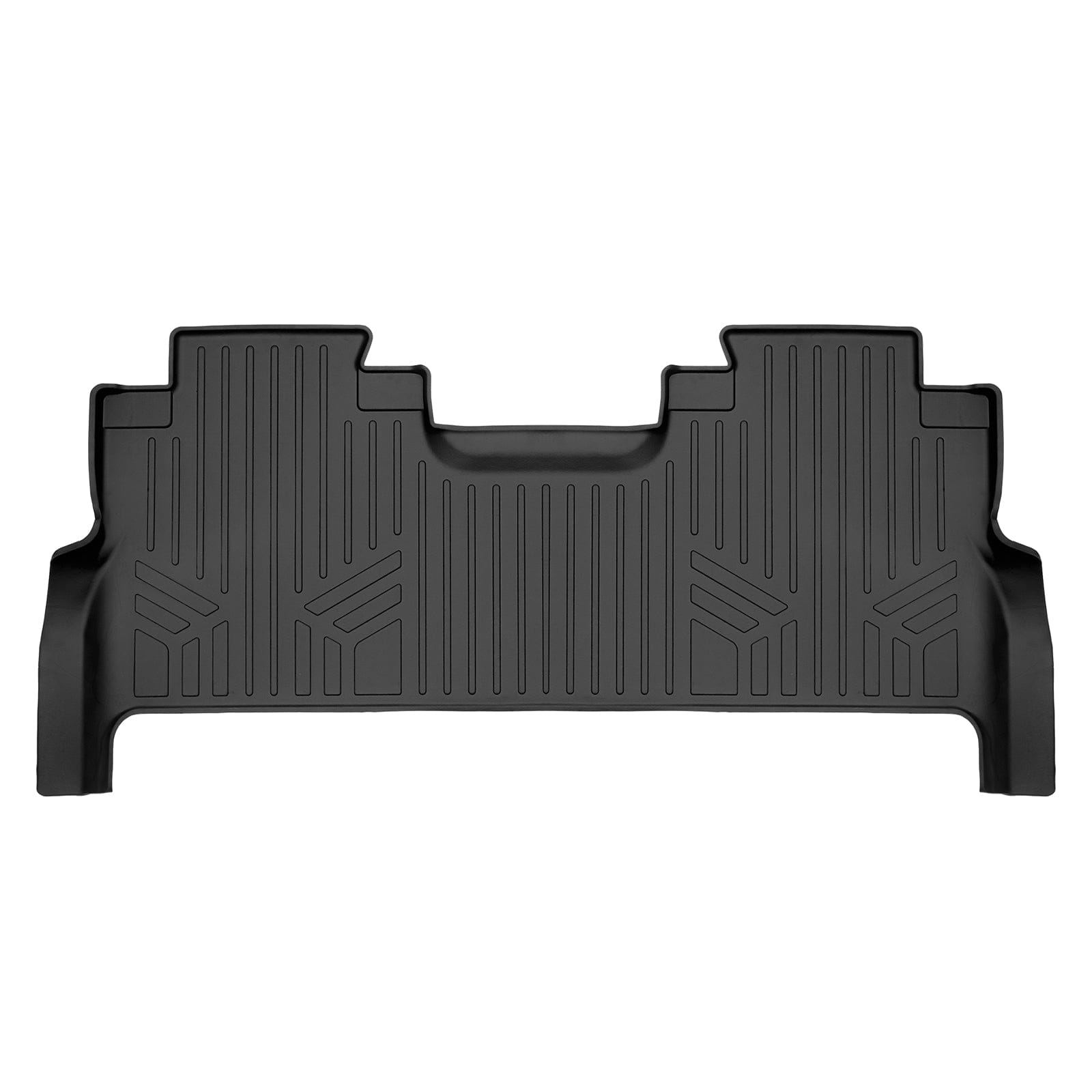 SMARTLINER Custom Fit Floor Liners For 2017-2025 Ford F-250/F-350 Super Crew Cab with Vinyl Flooring| 1st Row Bench Seat| No OTH Coverage| with Underseat Storage Smartliner USA