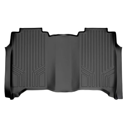 SMARTLINER Custom Fit Floor Liners For 2017-2024 Nissan Titan Crew Cab with 1st Row Bench Seat No Underseat ToolBox and OTH Coverage Smartliner USA