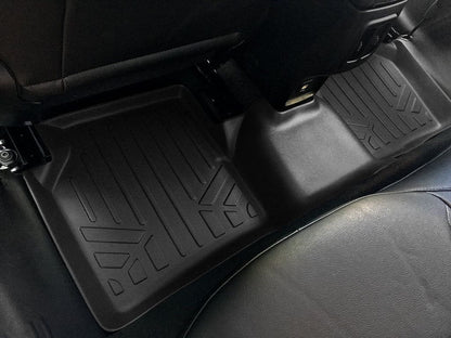 SMARTLINER Custom Fit Floor Liners For 2017-2025 Jeep Compass with Dual Driver Side Floor Hooks (New Body Style) Smartliner USA