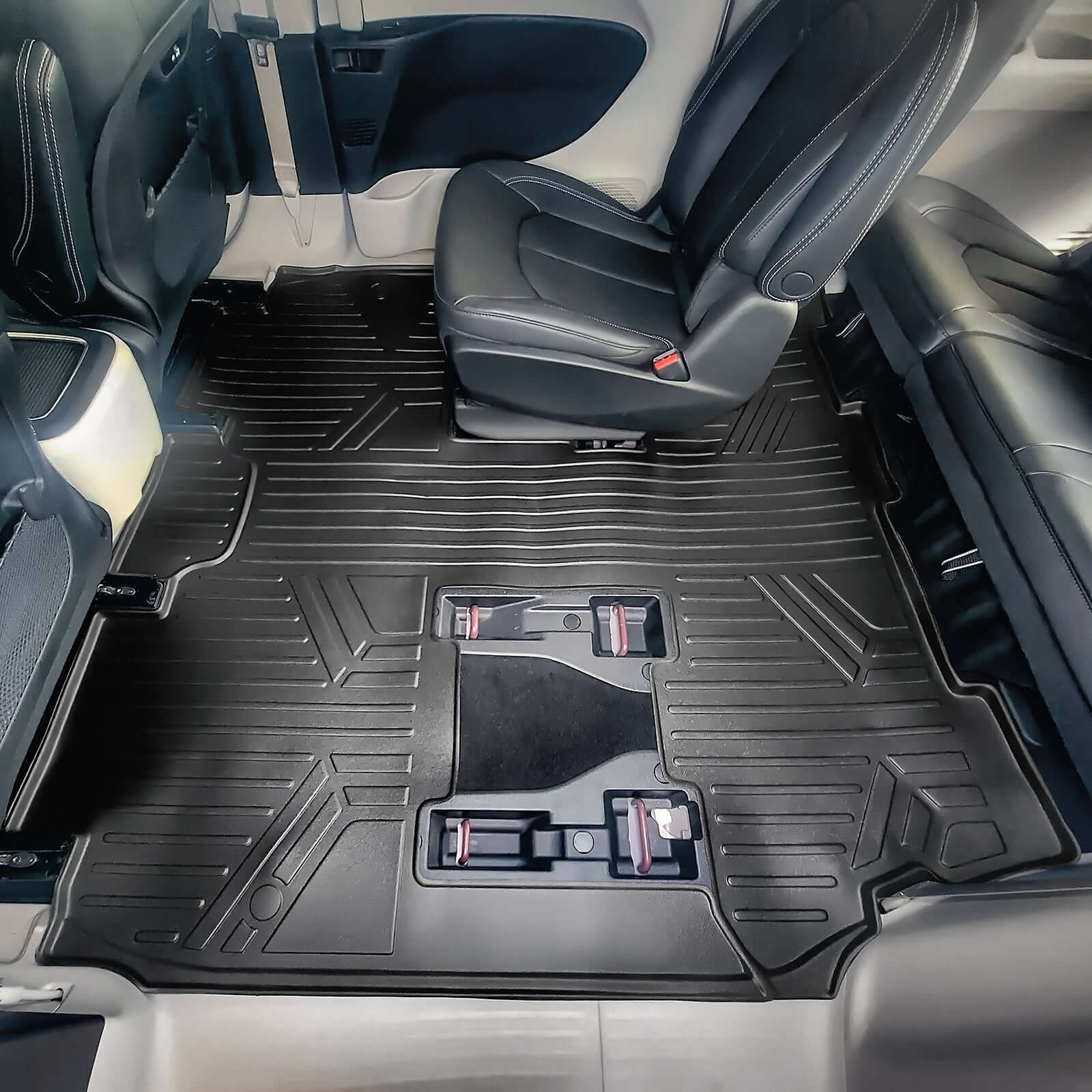 Smart Trim™ Custom Fit Floor Liners For 2017-2025 Chrysler Pacifica Hybrid Smartliner USA