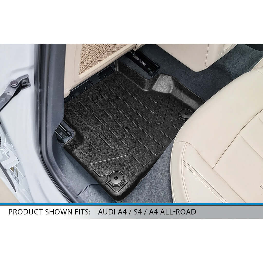 SMARTLINER Custom Fit Floor Liners For 2017-2025 Audi A4 Sedan (non-all road models)/ S4 Smartliner USA