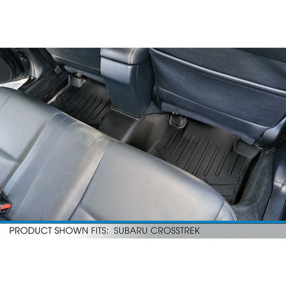 SMARTLINER Custom Fit Floor Liners For 2018-2023 Subaru Impreza Hatchback (No Sedan) and Crosstrek All Models Smartliner USA