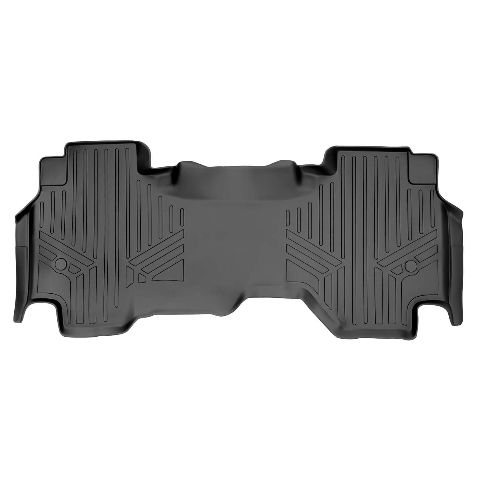SMARTLINER Custom Fit Floor Liners For 19-21 Ram 1500 Quad Cab Vinyl Floor with 1st Row Bench Seat Smartliner USA