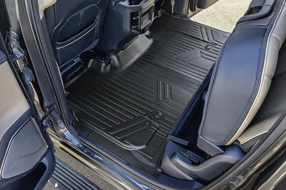 SmartCoverage™ Custom Fit Floor Liners For 2025-2026 Ram 1500 Crew Cab with Rear Underseat Storage Box (with OTH) Smartliner USA
