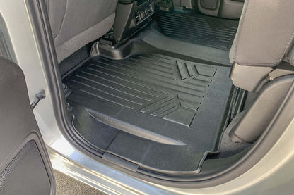 SMARTLINER Custom Fit Floor Liners Compatible With 2020-2025 Chevrolet Silverado 2500 HD | 3500 HD (Double Cab|Carpeted Flooring|1st Row Bench Seat|With Over the Hump Coverage|without 2nd Row Underseat Storage) Smartliner USA