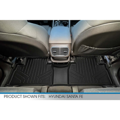 SMARTLINER Custom Fit Floor Liners For 2019-2020 Hyundai Santa Fe (5 Passenger Models) Smartliner USA