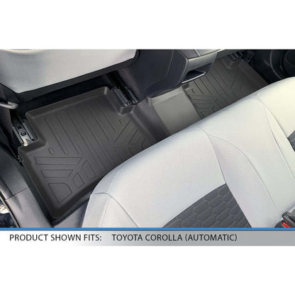 SMARTLINER Custom Fit Floor Liners For 2019-2025 Toyota Corolla Hatchback (With Tire Repair Kit) Smartliner USA